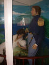 Diorama from Ft. Napoleon--What is she staring at?
