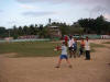 Emmett playing baseball in Luperon