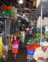 Kathleen shops the  Panama City wholesale produce market