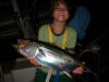 Emmett caught this yellowfin tuna enroute to Fiji