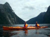 Kayaking on Milford Sound